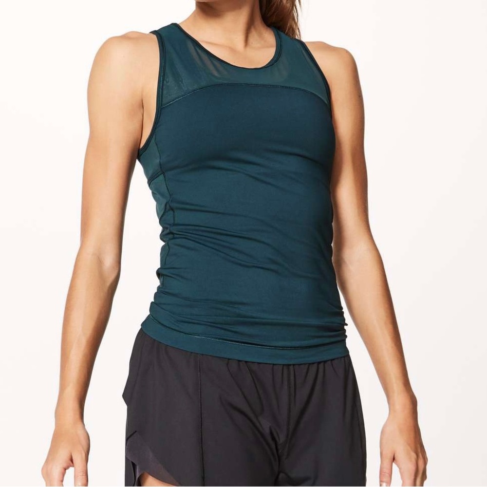Lululemon Home Stretch Tank, in Submarine
